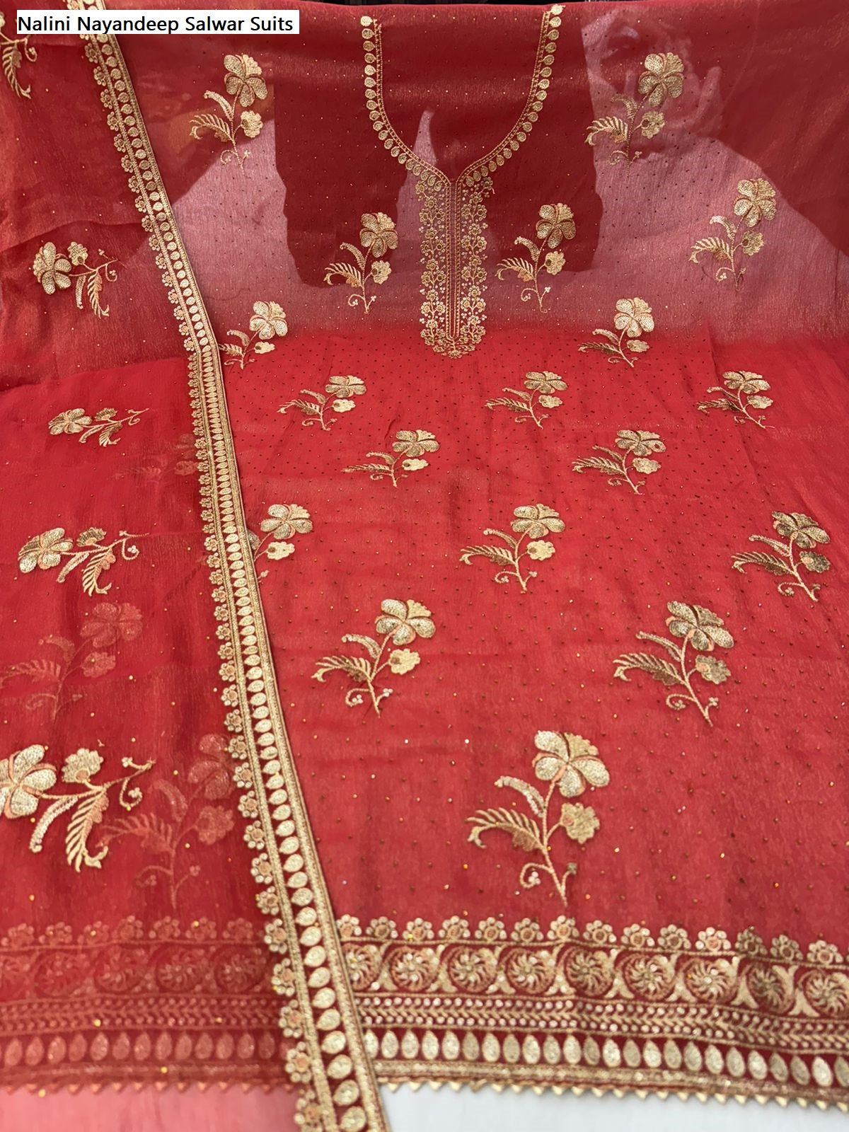 Nalini Nayandeep Simmer Salwar Suits
