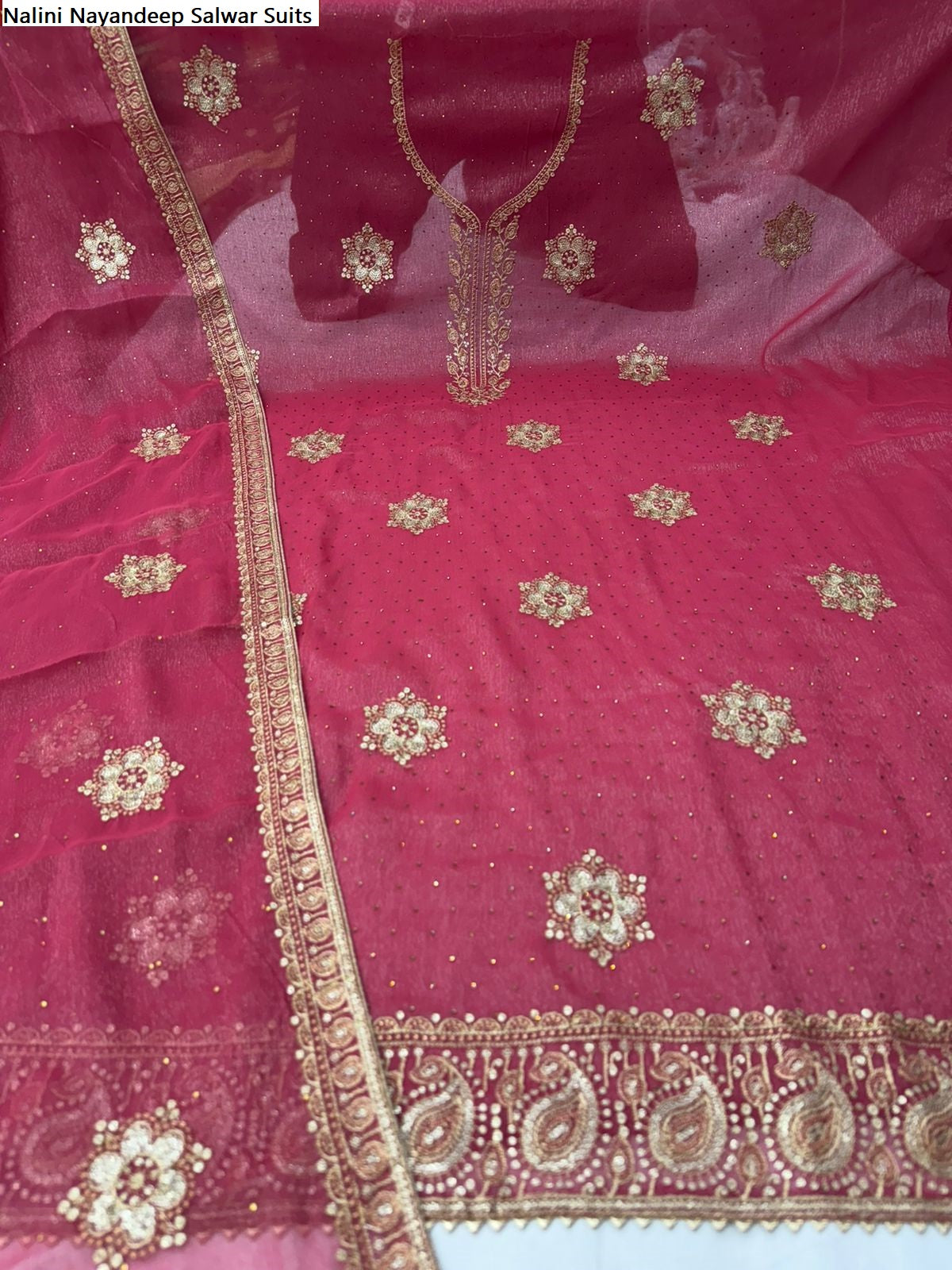 Nalini Nayandeep Simmer Salwar Suits
