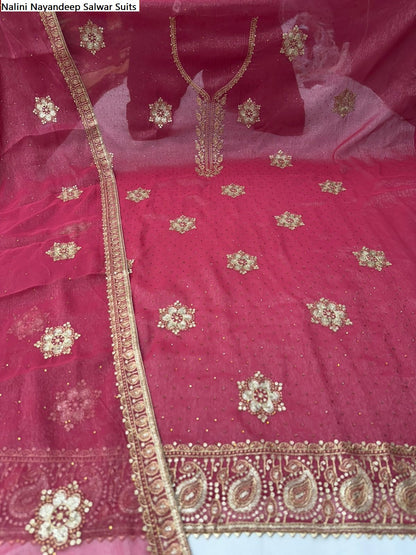 Nalini Nayandeep Simmer Salwar Suits