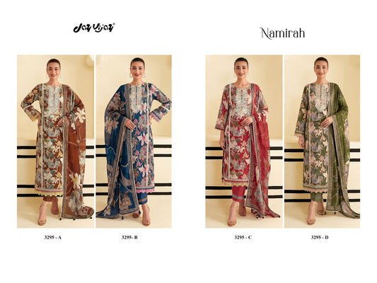 Namirah 3295 Jay Vijay Mal Cotton Pant Style Suits Exporter