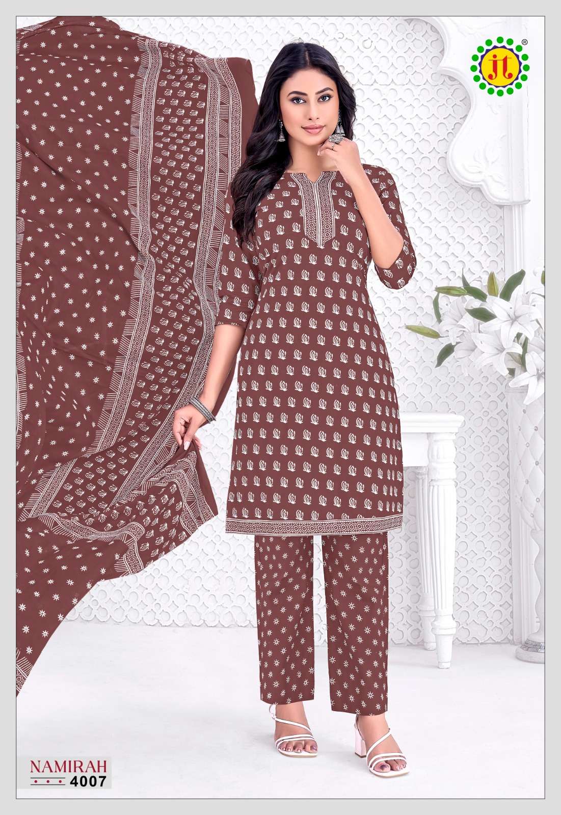 Namirah Vol 4 Jt Cotton Dress Material Manufacturer India