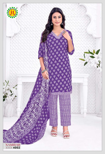Namirah Vol 4 Jt Cotton Dress Material Manufacturer India