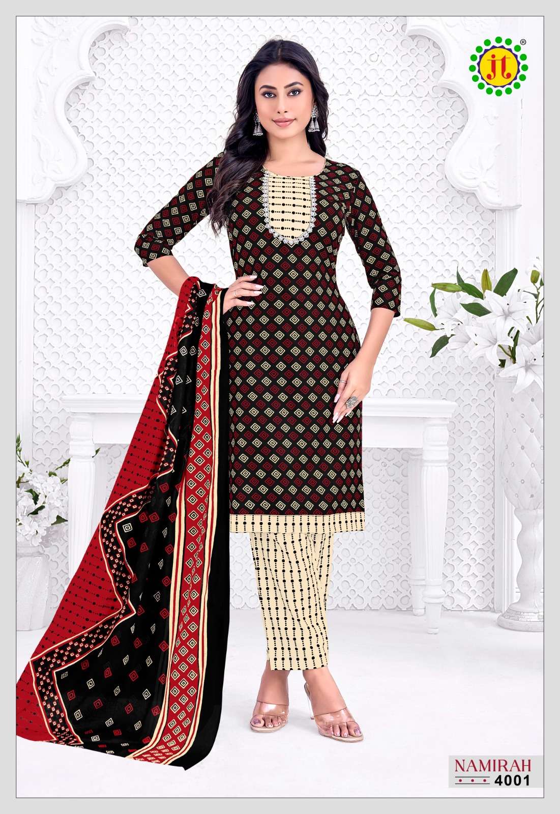 Namirah Vol 4 Jt Cotton Dress Material Manufacturer India