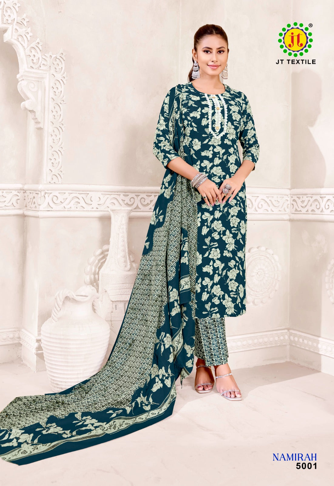 Namirah Vol 5 Jt Cotton Dress Material Manufacturer Ahmedabad
