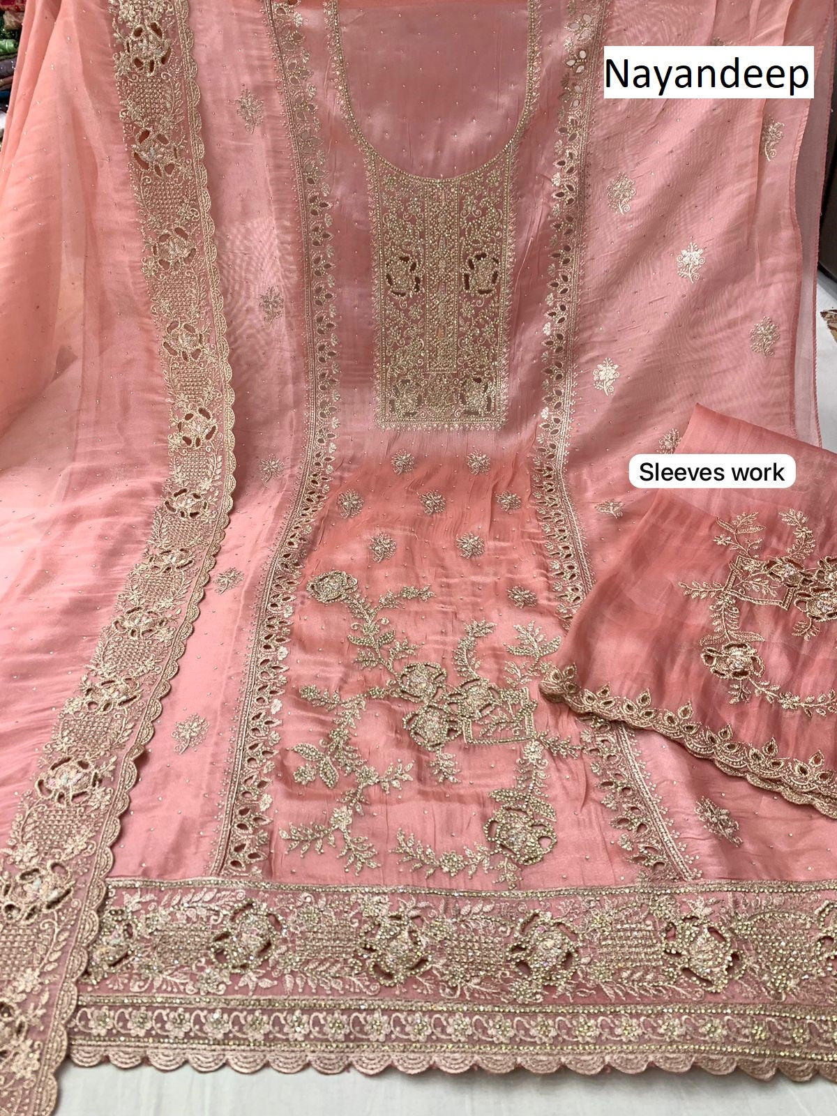 Namita Nayandeep Silk Salwar Suits Wholesale