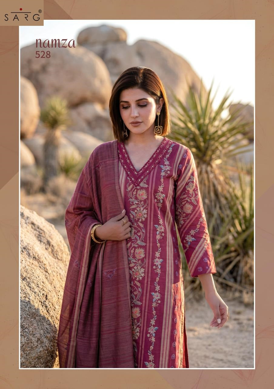 Namza Sarg Cotton Pant Style Suits Exporter Gujarat