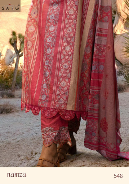 Namza Sarg Cotton Pant Style Suits Exporter Gujarat