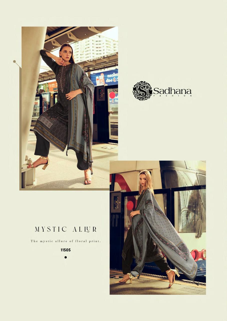 Nana Sadhana Pure Viscose Pashmina Suits Supplier India