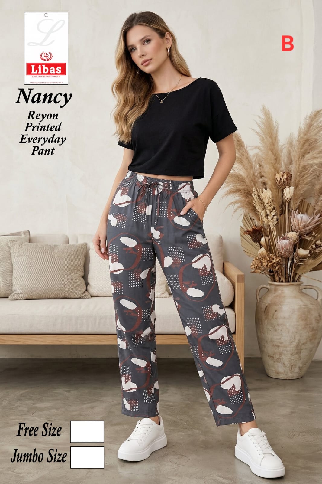 Nancy Amiti Rayon 22Kg Women Night Lower Manufacturer Ahmedabad