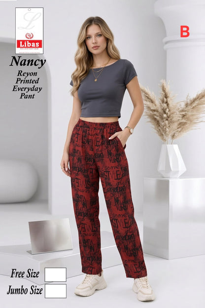 Nancy Amiti Rayon 22Kg Women Night Lower Manufacturer Ahmedabad