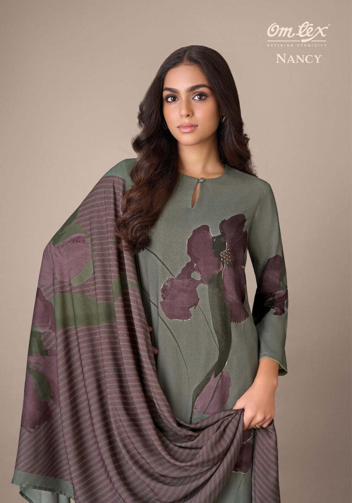 Nancy Omtex Pashmina Suits Wholesaler Ahmedabad