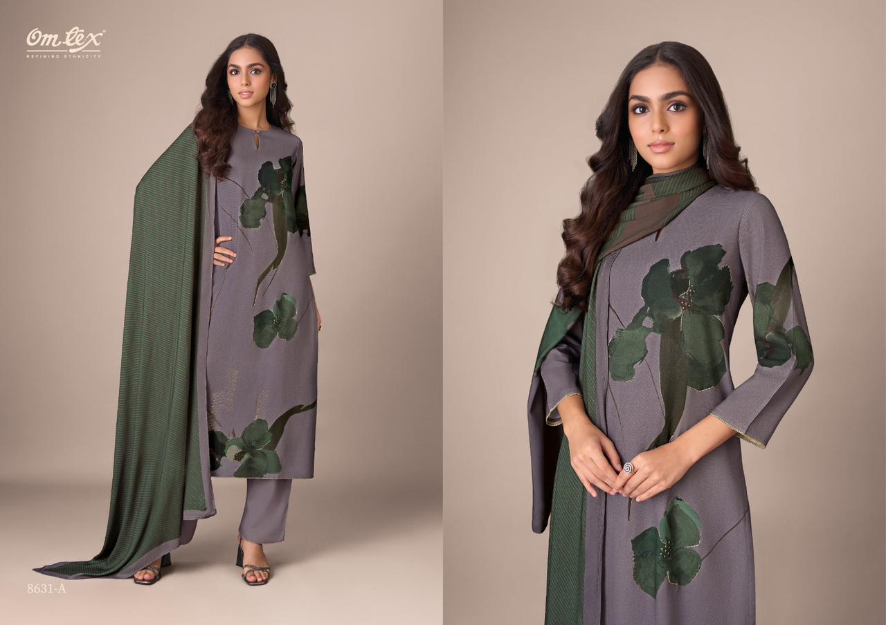 Nancy Omtex Pashmina Suits Wholesaler Ahmedabad