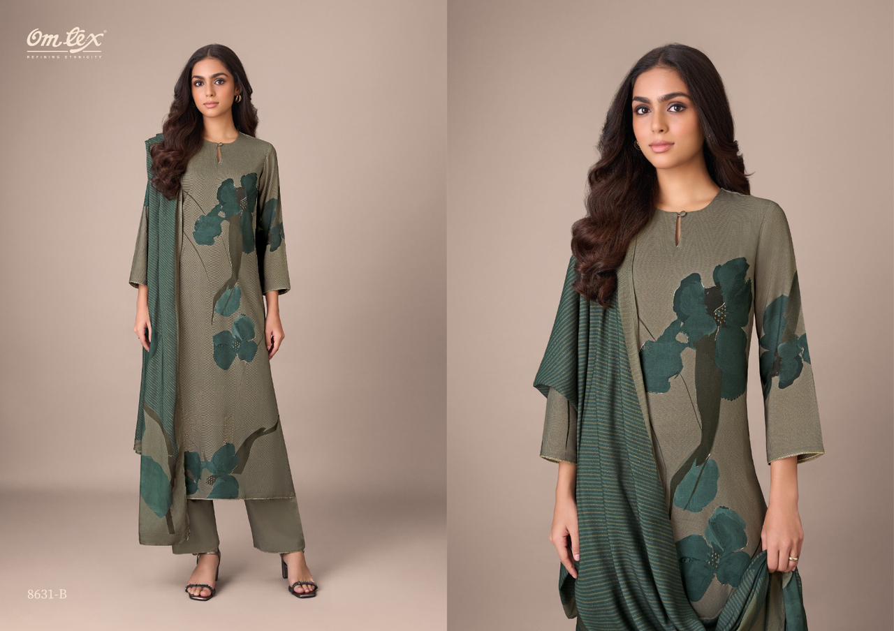 Nancy Omtex Pashmina Suits Wholesaler Ahmedabad