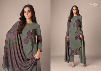 Nancy Omtex Pashmina Suits Wholesaler Ahmedabad