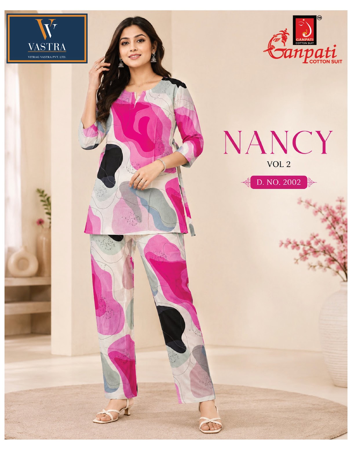 Nancy Vol 2 Ganpati Rayon Co Ord Set Exporter