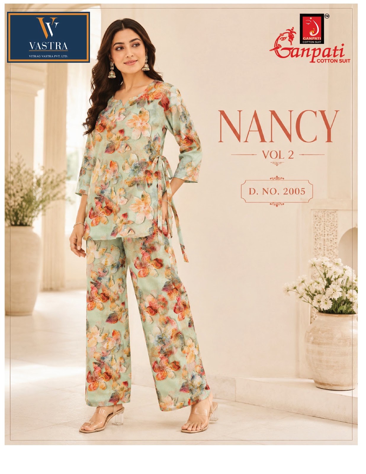 Nancy Vol 2 Ganpati Rayon Co Ord Set Exporter