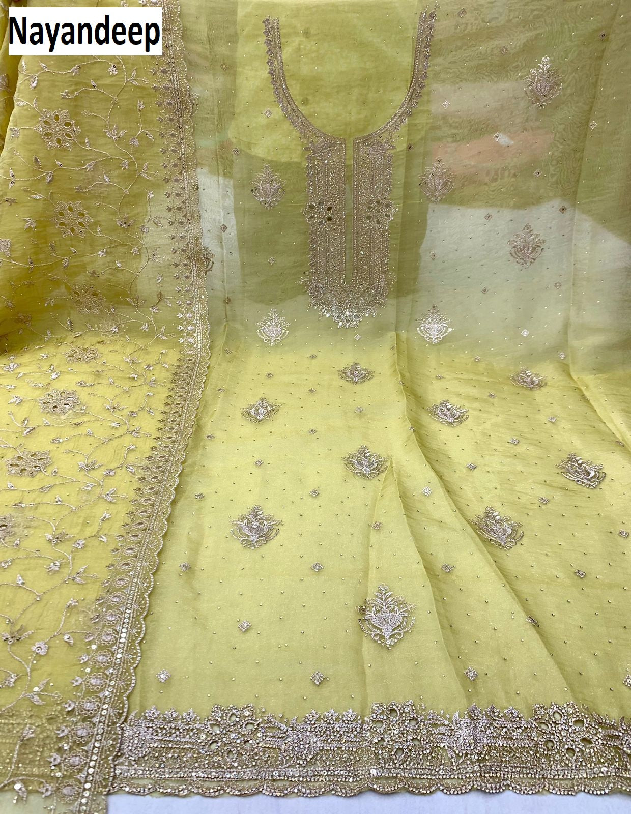Nandani New Nayandeep Silk Salwar Suits Supplier Gujarat