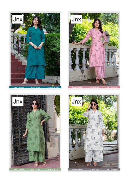 Nandini Jnx Kurti Pant Set Wholesale