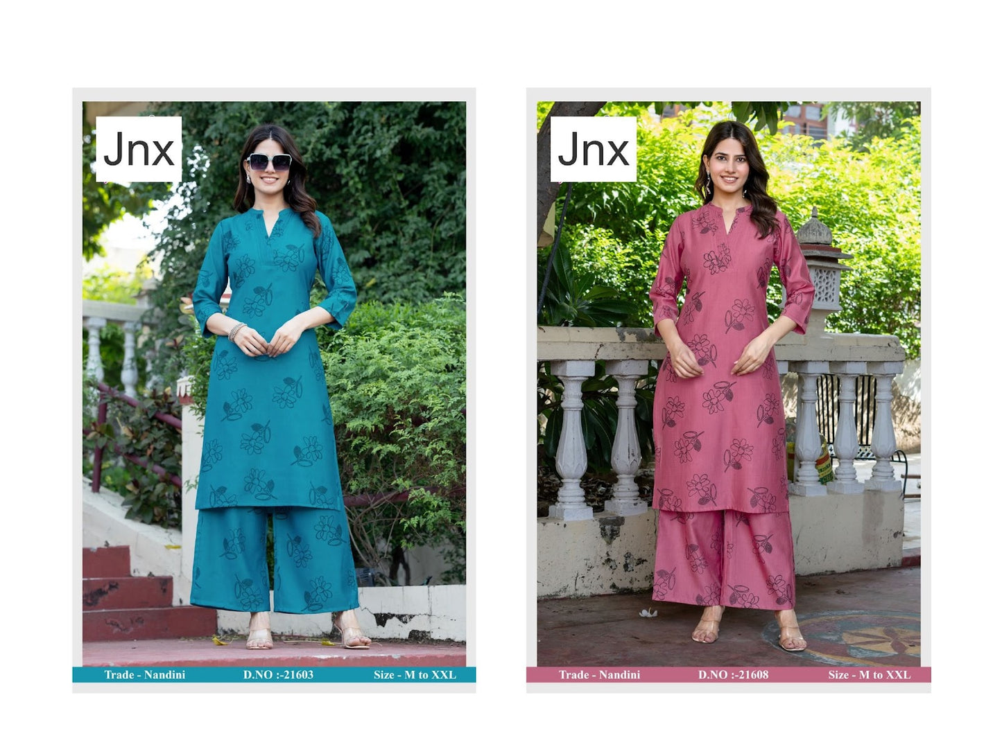 Nandini Jnx Kurti Pant Set Wholesale