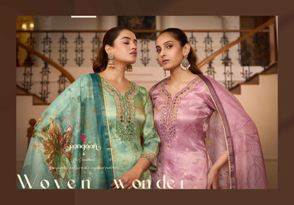Nandini Rangoon Viscose Readymade Pant Style Suits Wholesale Price