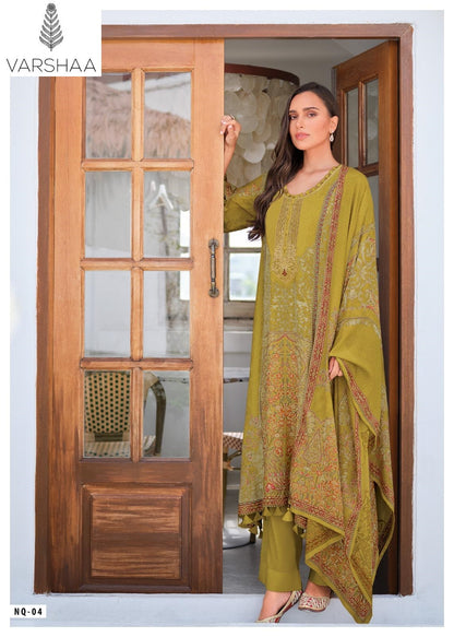 Naqashi Varshaa Satin Pakistani Salwar Suits Supplier Ahmedabad