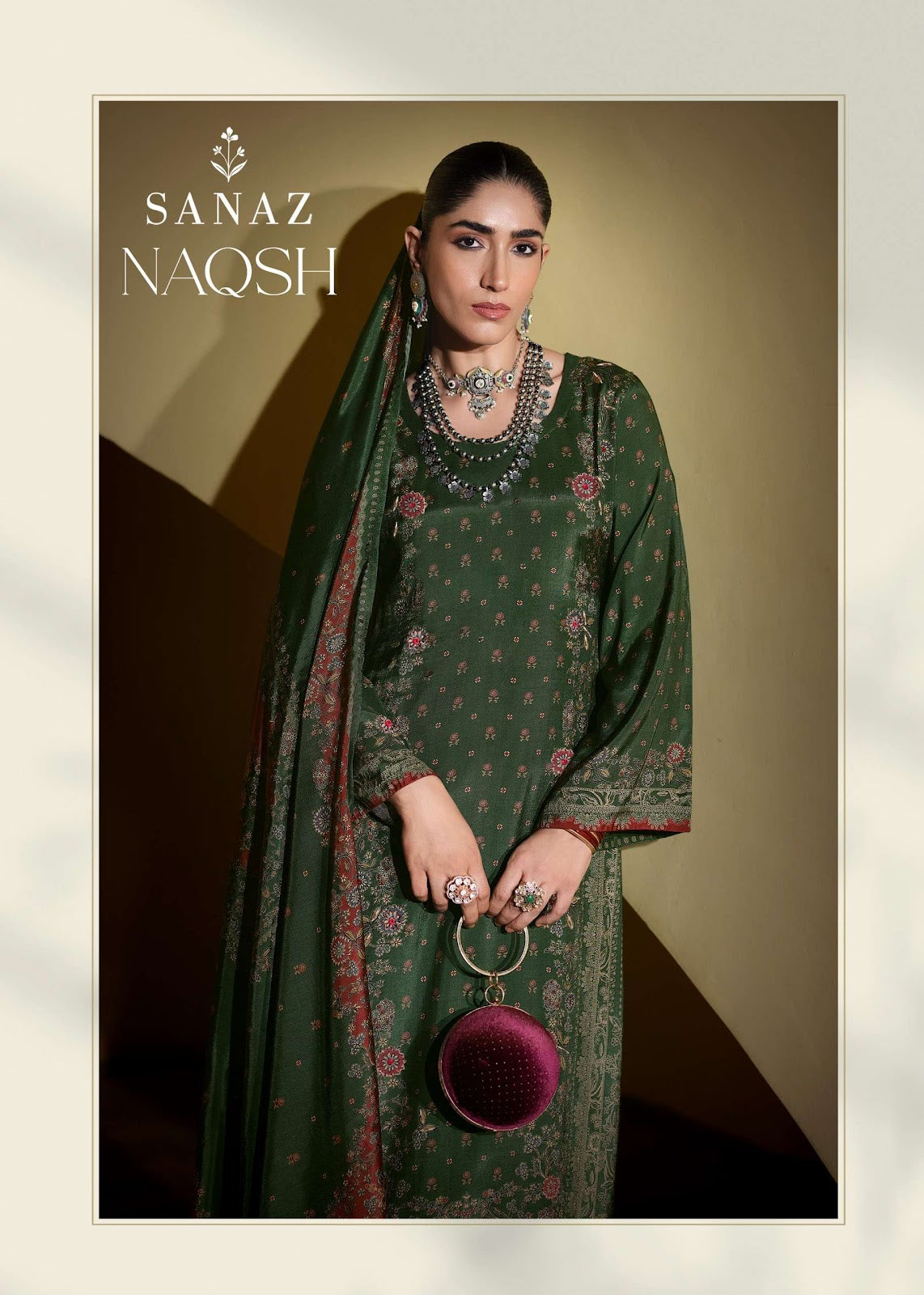 Naqsh Sanaz Viscose Muslin Pant Style Suits Manufacturer Ahmedabad