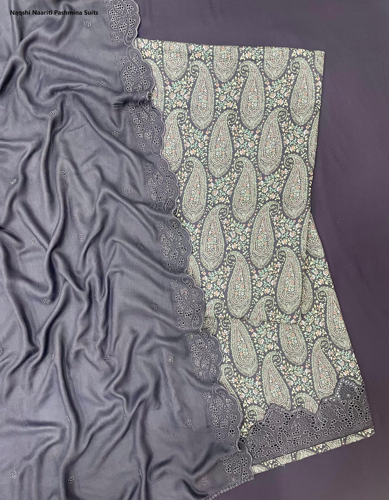 Naqshi Naariti Pashmina Suits Wholesaler Ahmedabad