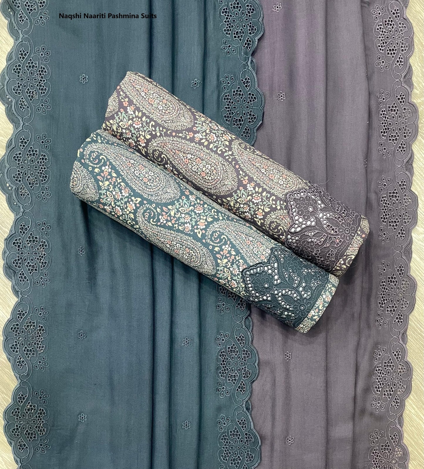 Naqshi Naariti Pashmina Suits Wholesaler Ahmedabad