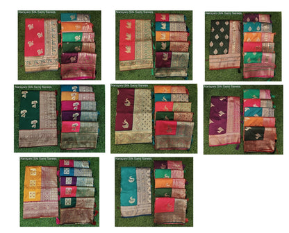 Narayani Silk Saroj Silk Sarees Exporter Ahmedabad