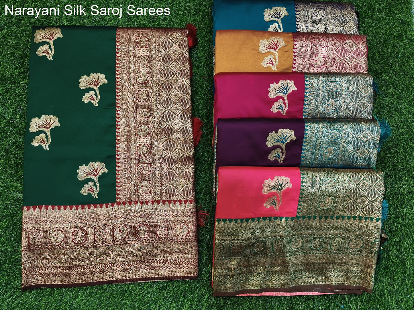 Narayani Silk Saroj Silk Sarees Exporter Ahmedabad