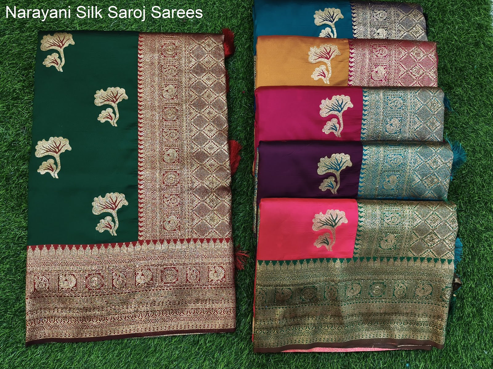 Narayani Silk Saroj Silk Sarees Exporter Ahmedabad
