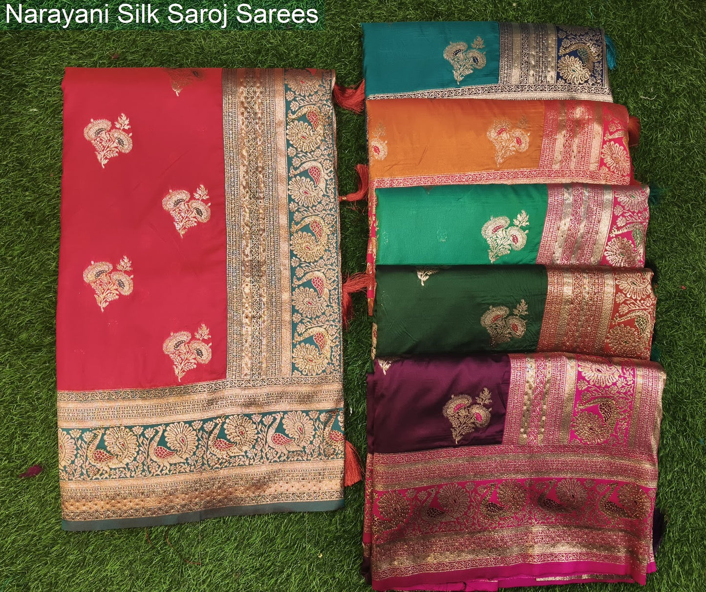 Narayani Silk Saroj Silk Sarees Exporter Ahmedabad