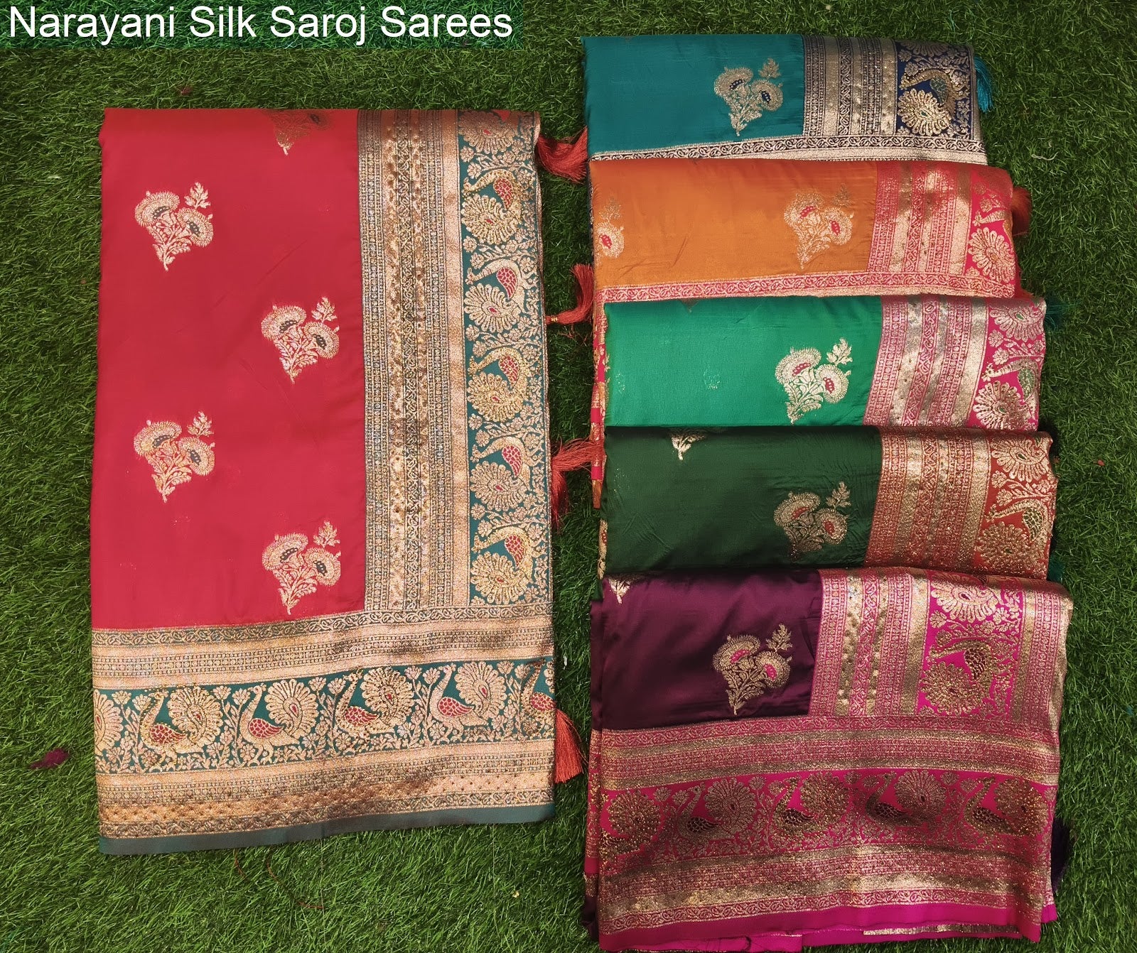 Narayani Silk Saroj Silk Sarees Exporter Ahmedabad