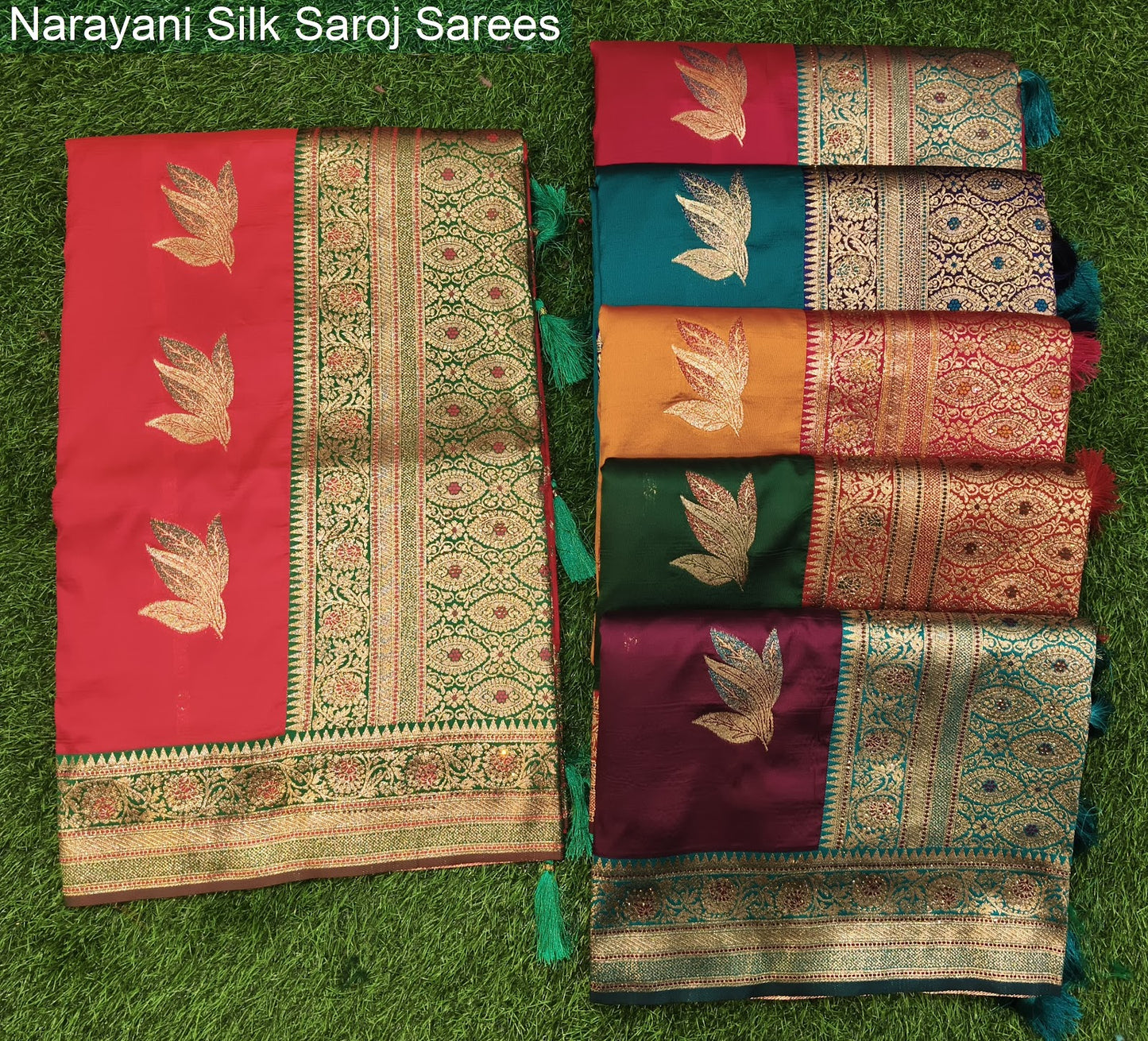 Narayani Silk Saroj Silk Sarees Exporter Ahmedabad