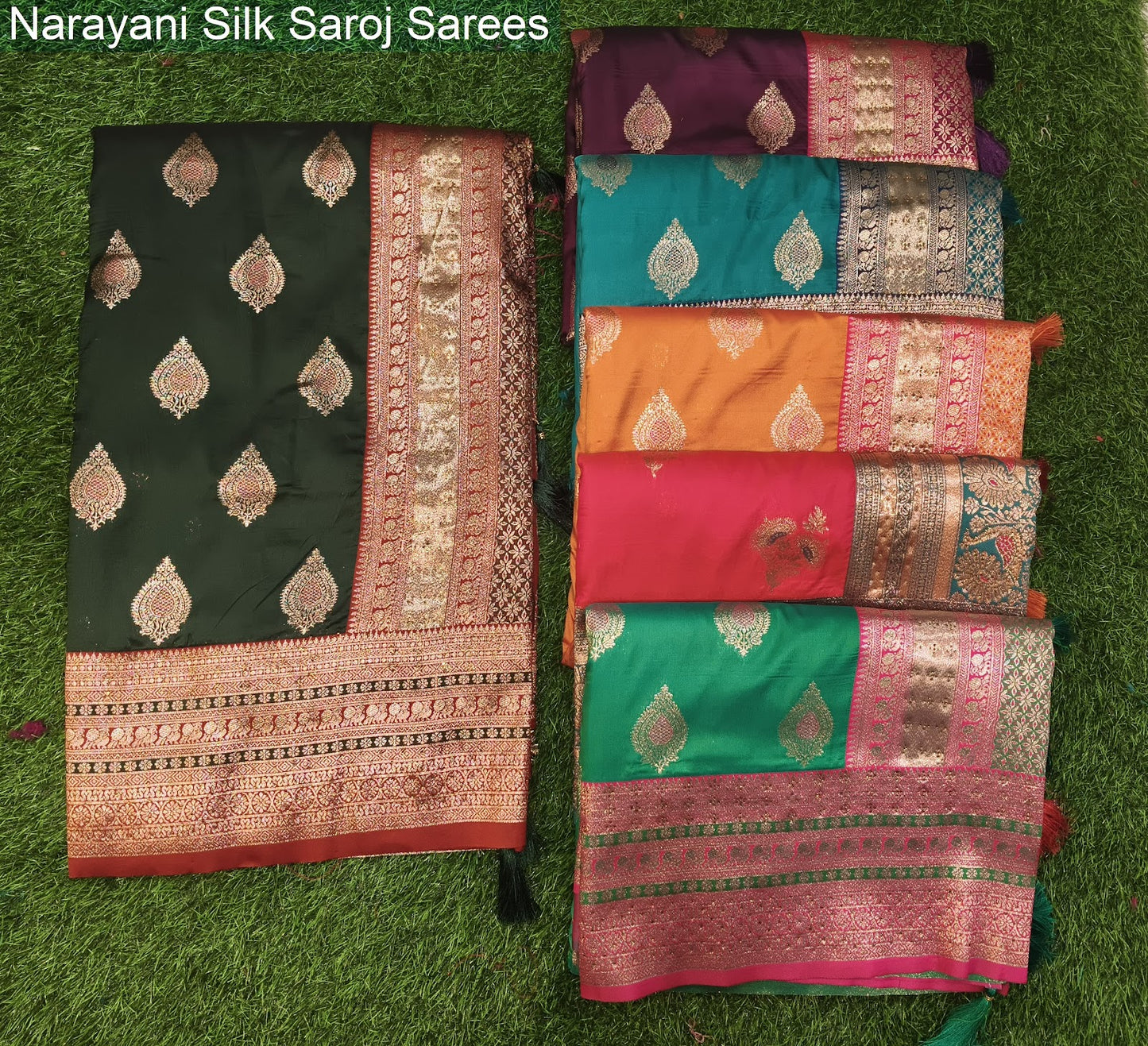 Narayani Silk Saroj Silk Sarees Exporter Ahmedabad