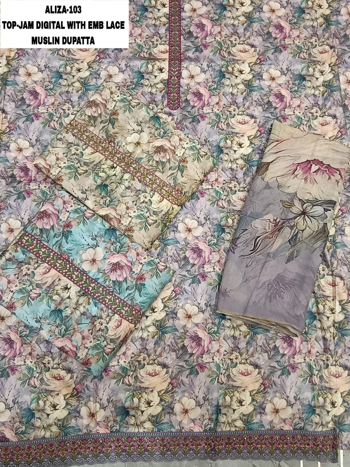 Nargis-Aliza Kesar Karachi Jam Satin Pant Style Suits Manufacturer Gujarat