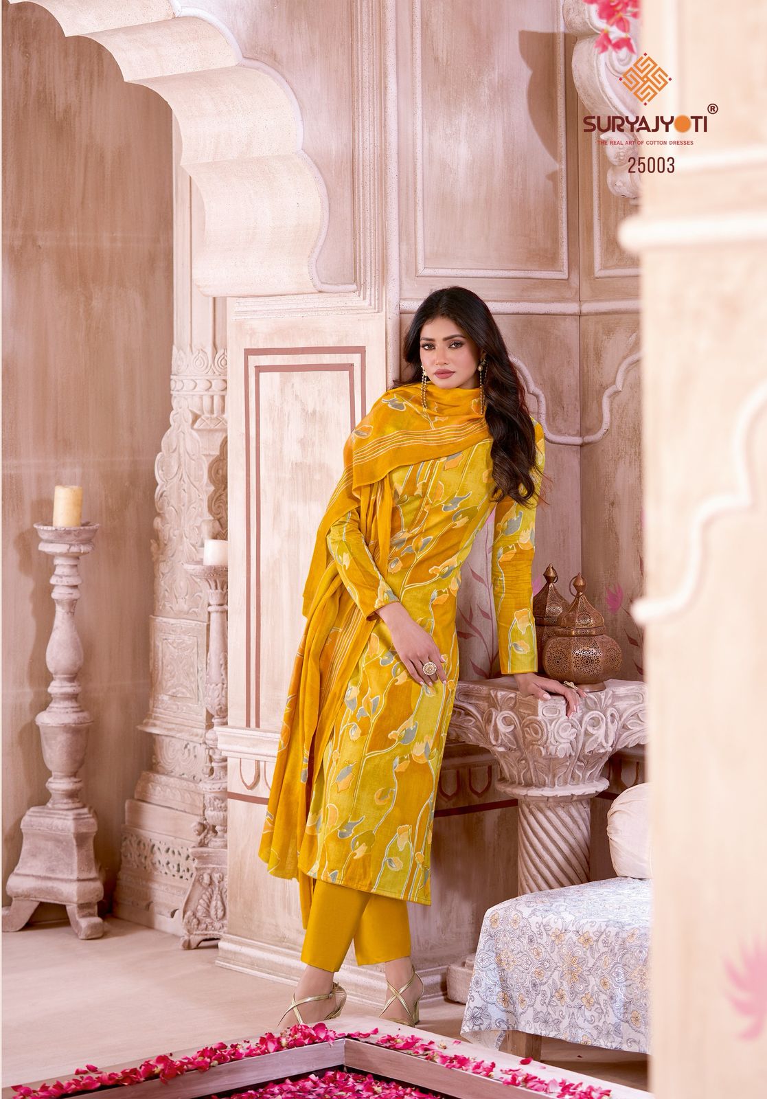 Nargis Cotton Vol 25 Suryajyoti Pure Cotton Pant Style Suits Manufacturer Gujarat