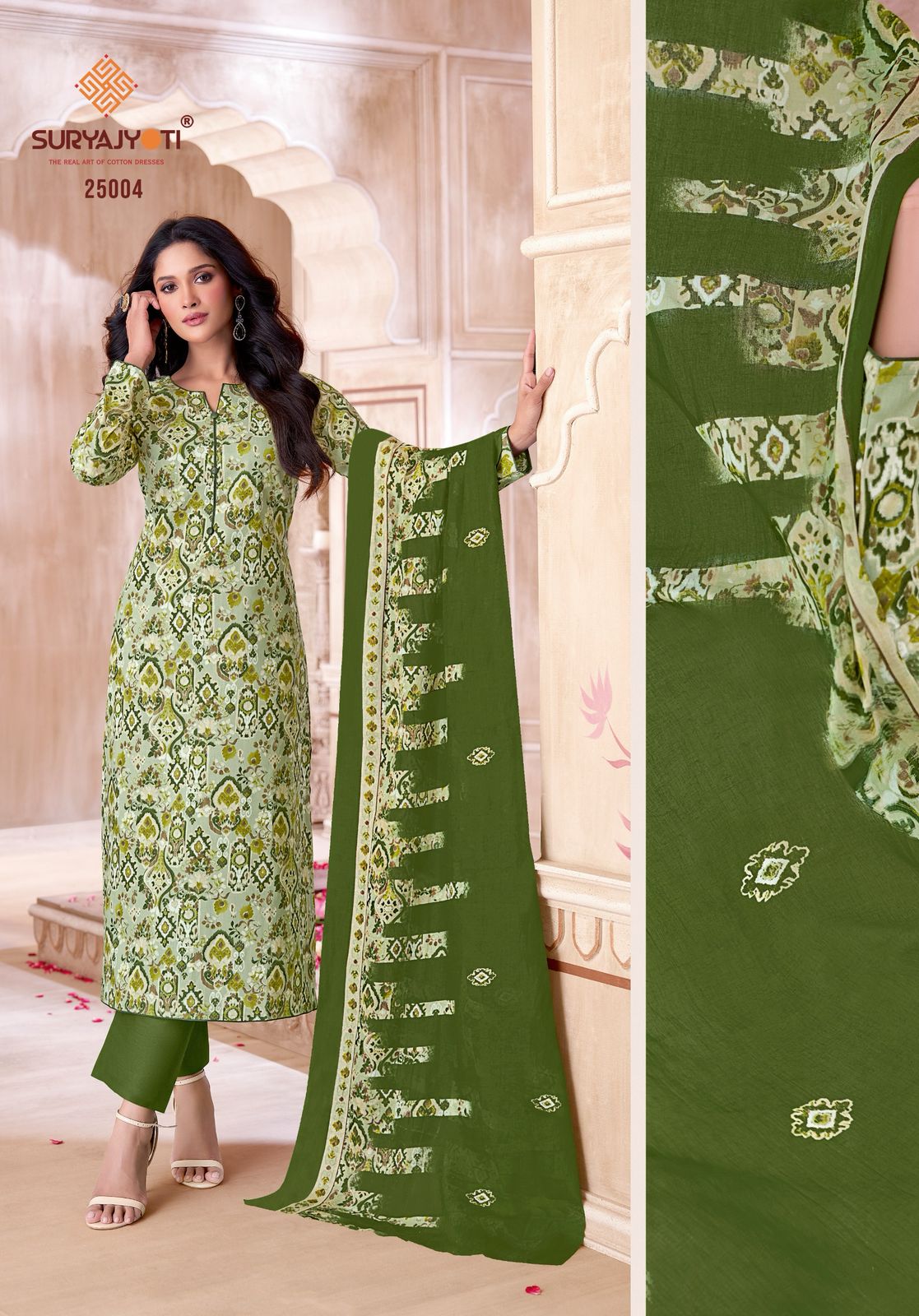 Nargis Cotton Vol 25 Suryajyoti Pure Cotton Pant Style Suits Manufacturer Gujarat