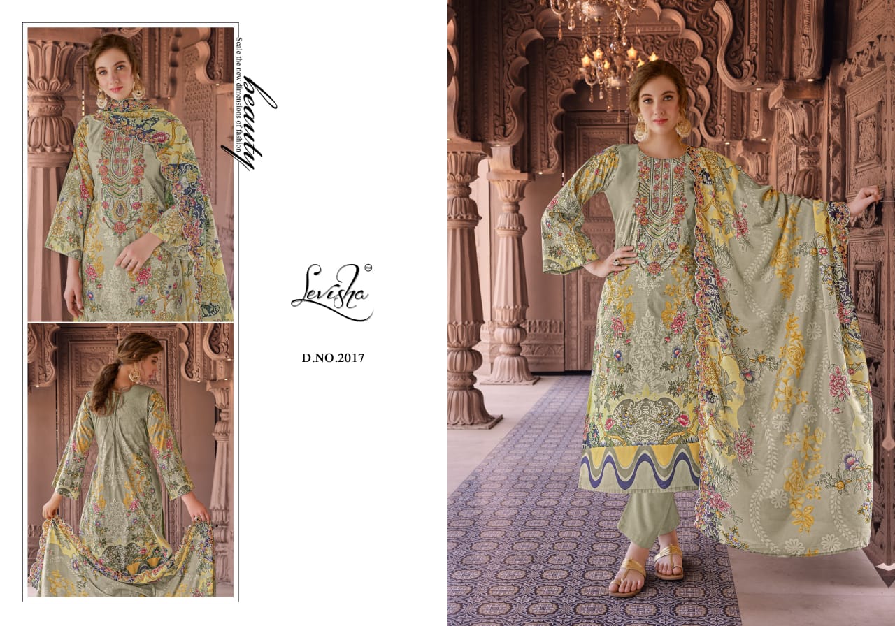 Nargis Nx Vol 2 Levisha Cambric Lawn Karachi Salwar Suits Exporter Ahmedabad