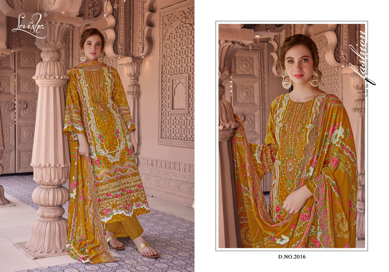 Nargis Nx Vol 2 Levisha Cambric Lawn Karachi Salwar Suits Exporter Ahmedabad