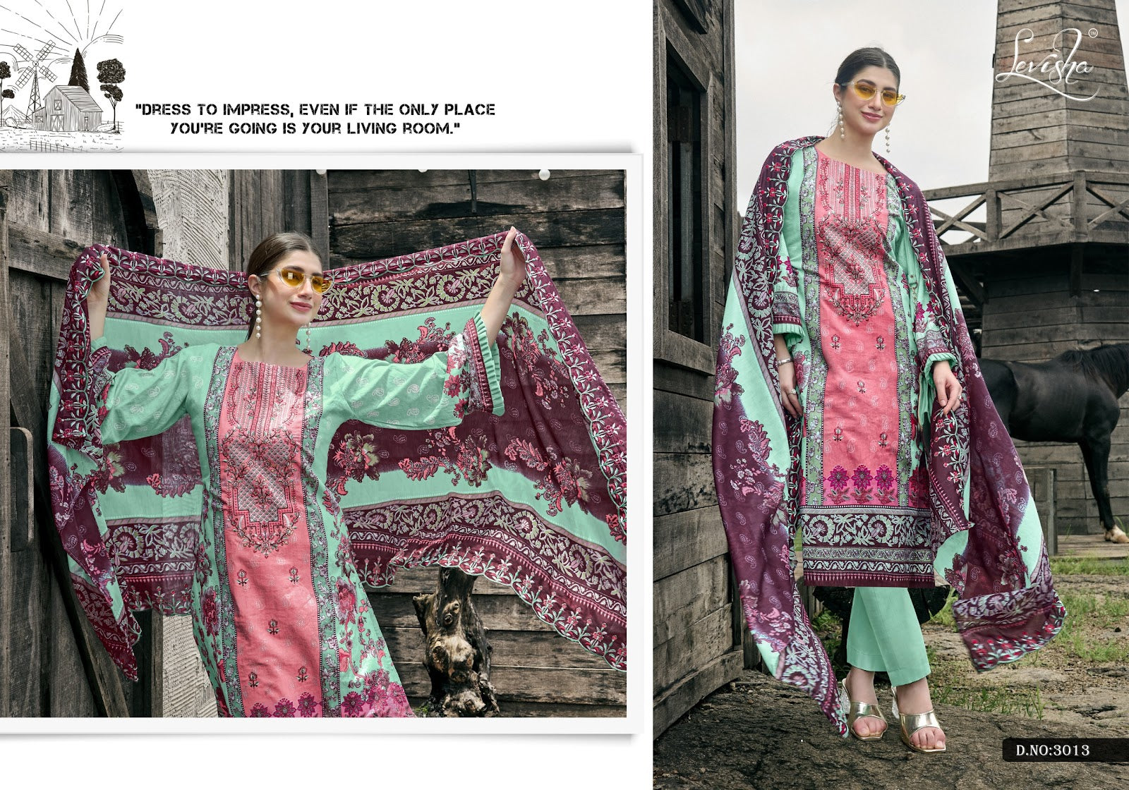 Nargis Nx Vol 3 Levisha Cambric Lawn Karachi Salwar Suits Wholesale Price