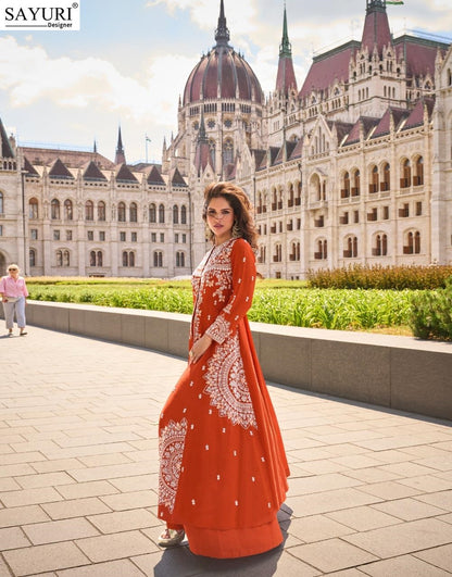 Nargis Sayuri Organza Readymade Suits Exporter India
