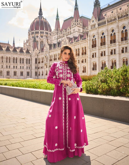 Nargis Sayuri Organza Readymade Suits Exporter India