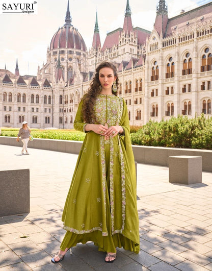 Nargis Sayuri Organza Readymade Suits Exporter India