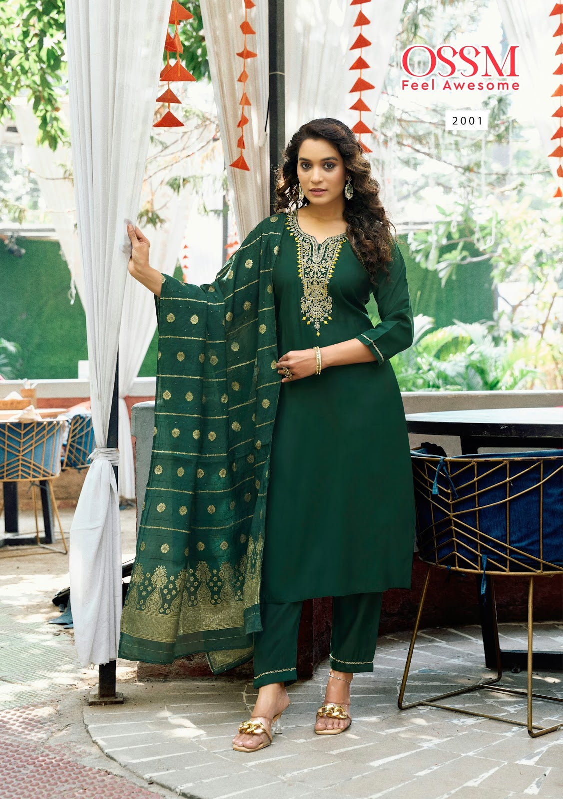 Nargis Vol 02 Ossm Premium Viscose Readymade Suits Wholesaler Ahmedabad