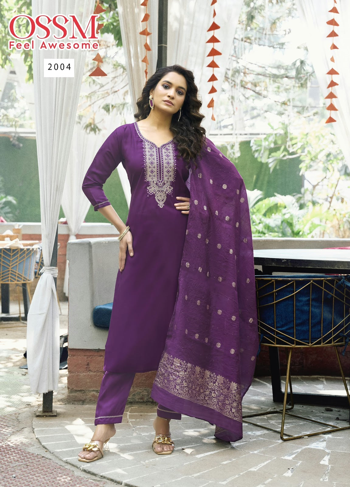 Nargis Vol 02 Ossm Premium Viscose Readymade Suits Wholesaler Ahmedabad