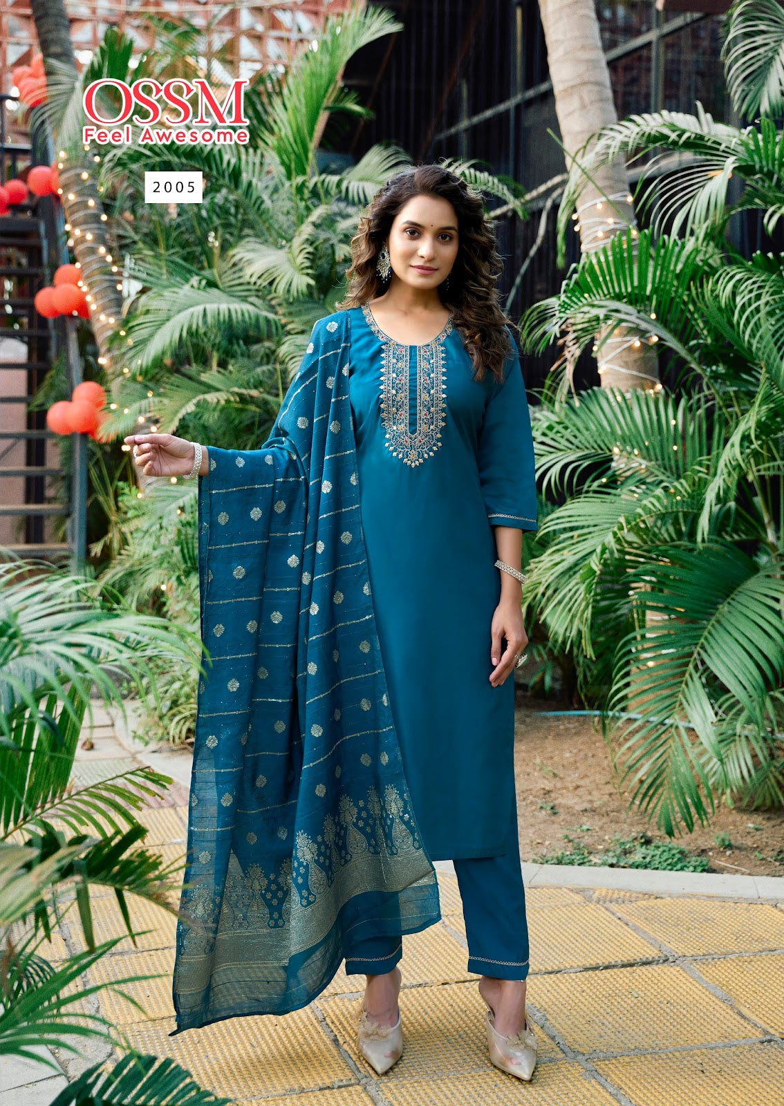 Nargis Vol 02 Ossm Premium Viscose Readymade Suits Wholesaler Ahmedabad