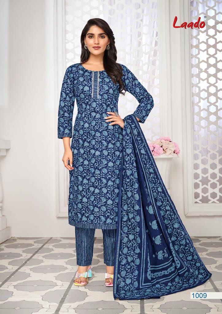 Nargis Vol 1 Laado Cotton Readymade Pant Style Suits Wholesaler India