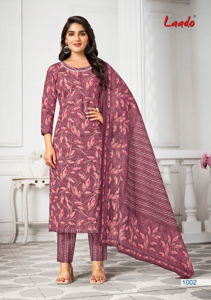 Nargis Vol 1 Laado Cotton Readymade Pant Style Suits Wholesaler India