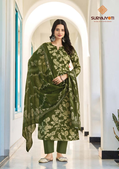 Nargis Vol 27 Suryajyoti Cotton Dress Material Supplier